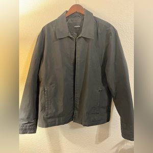 Black zipper jacket - L